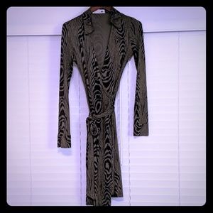 Diane Von Furstenberg Vintage silk wrap dress
